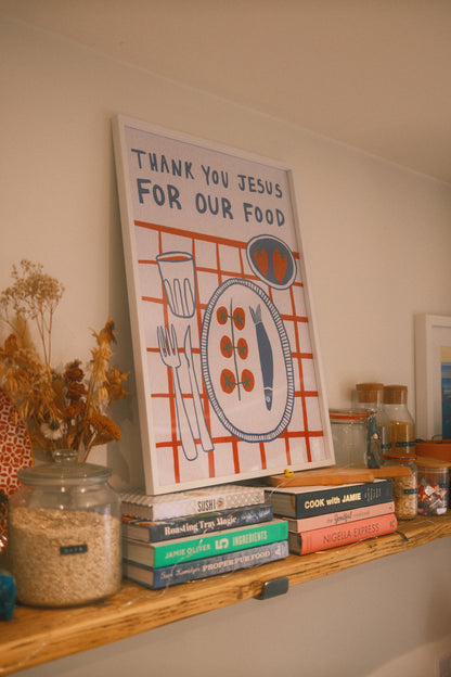 Thank You Jesus For Our Food