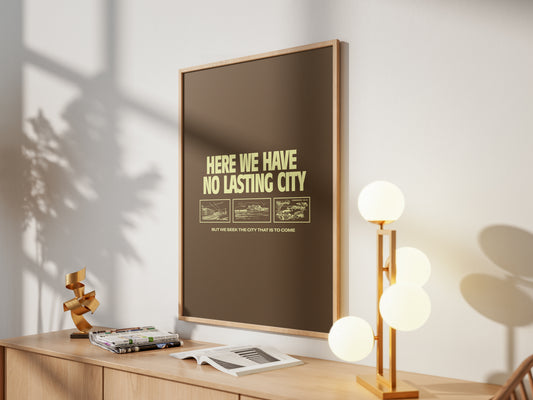 No Lasting City