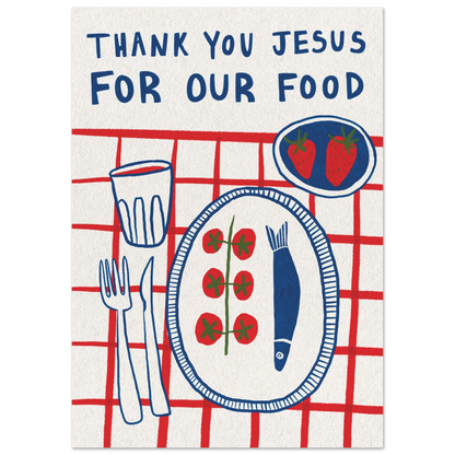 Thank You Jesus For Our Food
