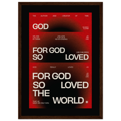 God So Loved